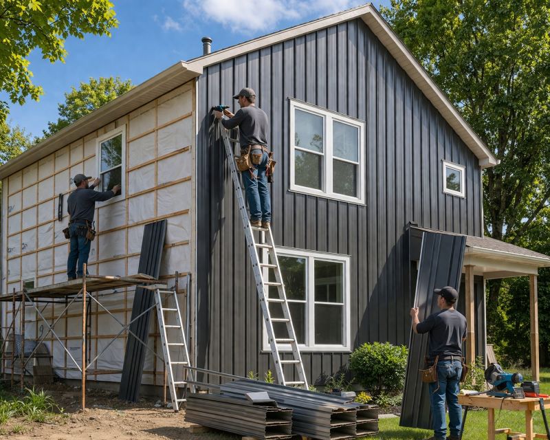 Metal Siding Replacement in Stamford, CT