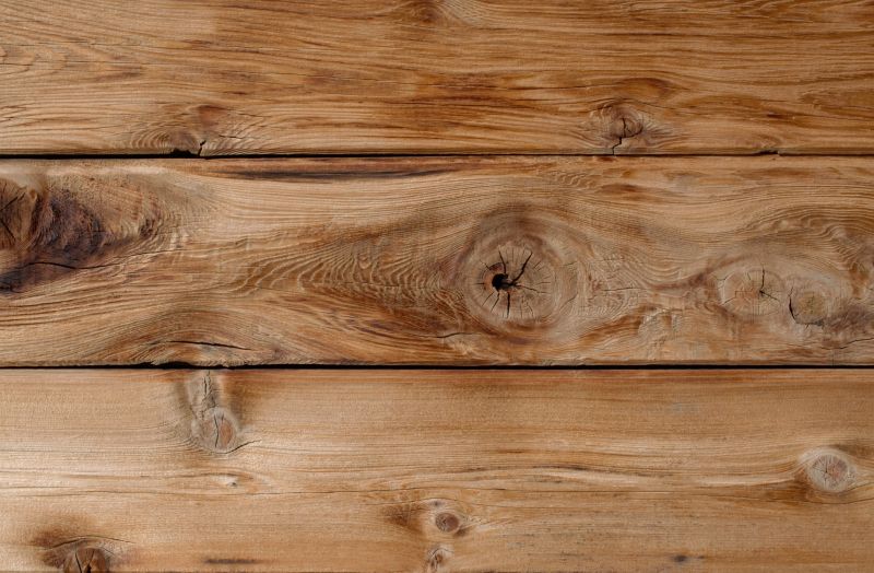 Close-up of Faux Wood Siding Texture